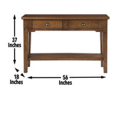 Ora - Serving Table - Brown B081P157729