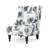 TODDMAN HI-BACK CLUB CHAIR, High-Back Fabric Club Chair, Print 64469.00