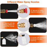 Cordless Pressure363PSI Portable Pressure Washer with 2 Rechargeable 20000mAH Battery Power 21398480