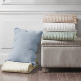 Full/Queen 3 Piece Reversible Scalloped Edge Quilt Set B03597531