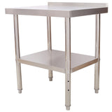 Stainless Steel Prep Table, 30 x 24x 35-1/2 Inch, 440lbs Load Capacity Heavy Duty Metal Worktable W465P237805