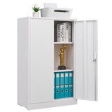 ZUN Metal Storage Cabinet with Locking Doors and Adjustable Shelf, Filing Storage Cabinet , 66558843