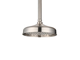 4-Spray Patterns Combo Rain Showerhead, with Body Jet Handshower in Brushed Nickel W1219P506571