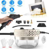 Handheld High Temperature Pressure Steam Cleaner - 2500W, 3 Bar Pressurized Steam, 6 Steam Settings, 98530146