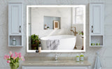 32x40 inch LED Bathroom Vanity Mirror Wall Mounted Adjustable White/Warm/Natural Lights Anti-Fog W708P176758