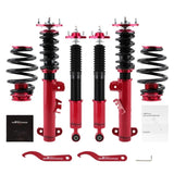 ZUN 24 Ways Damper Coilover Kit For BMW E36 318 325 328 M3 1991-1999 Coilovers Strut Coil Springs 31142307