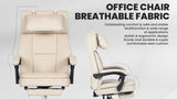 Office Chair, Big and Tall Executive Office Chair with Footrest & Removable Headrest, High Back W2367P257163