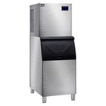 ZUN Commercial Ice Maker Machine, 400lbs/24H Production, 280lbs Storage Bin, Industrial Ice Machine, 04916810