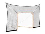 12x9 ft Hockey & Lacrosse Goal Backstop Net, Quick Easy Setup Training Net with Extended Coverage 66168337
