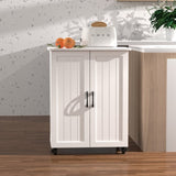 White storage cabinet, large-capacity storage, sturdy and durable, to enhance the taste of home, to W3062P289219