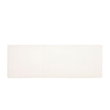 2" THICK CHAISE LOUNGE CUSHION IN CREAM - WATERPROOF FOLDABLE 2-SECTION DESIGN - FOR POOLSIDE, PATIO N770P253018C