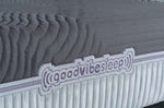 ZUN GoodVibeSleep 10 inch Ease Cooling Foam Flex Head Mattress, Queen Size B108P187147