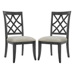 ZUN Wooden Frame Upholstered Dining Chairs set of 2,Mid Century Retro Chairs Comfor Kitchen Chairs for W2582P205386