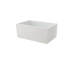 43" Acrylic Freestanding Bath tubs Modern Soaker Tubs in White T3785P380644