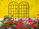 4 Pack Metal Garden Trellis 86.7" x 19.7" Rustproof Trellis for Climbing Plants Outdoor Flower W1586P268035