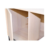 Modern Wooden Cat House with Scratching Mat - 24.45" x 21.46" x 25.98", 72.6 lbs W1412P271586