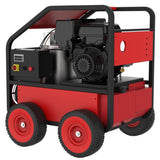 Commercial Hot Water Gas-Oil Fired Pressure Washer, 3.5 GPM, 4000 psi, Kohler engine, Direct Drive, W465106362