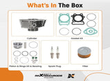 Cylinder Piston Top End Rebuild Kit for Honda TRX 300 Fourtrax FW 4x4 2x4 88-00 66278794