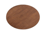 Round Dining Table Modern Farmhouse Kitchen Table, Cherry N779P266070C