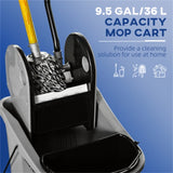 Cleaning bucket with wheels 27550422
