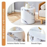 The cylindrical table with its patterned design can be easily integrated into a variety of interior W1151P200297