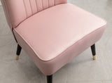 Elon Contemporary Velvet Upholstered Accent Chair, Pink T2574P164257