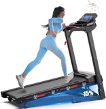 Auto Incline Treadmills for Home- foldble Treadmill 330 lb Capacity 3.5HP Folding Electric Treadmill 88614529
