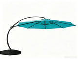 Cantilever Patio Umbrella 11ft Offset Cantilever Patio Umbrella With Base Included Large Round 93790564