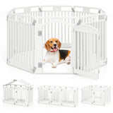 8-Panel HDPE Pet Fence , 50"x50"x32" Square 70573637