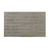 Modern Sleek Design Dining Table 1pc Light Gray Wooden Top Black Finish Metal Legs Dining Furniture B011134426