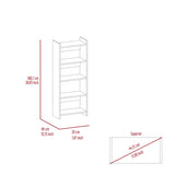 ZUN Vizcaya Home Office Set, Single Drawer, Keyboard Tray,Bookcase -Black B20092121