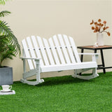 Outdoor solid wood rocking chair for children 27158433
