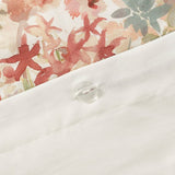 King/Cal King 3 Piece Cotton Printed Duvet Cover Set B03597346