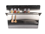 Range with Shelf 29.5 x 29.5 Inch Range Hood Wall Shield for Range Hood Stainless 30553584