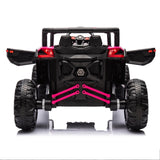 ZUN 12V Ride On Car with Remote Control,UTV ride on for kid,3-Point Safety Harness, Music Player W1396P146845