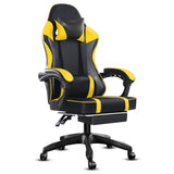 Video Game Chairs for Adults, PU Leather Gaming Chair with Footrest, 360&degSwivel Adjustable Lumbar 32047475