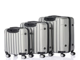 3-in-1 Multifunctional Large Capacity Traveling Storage Suitcase Silver Gray 52264925