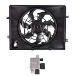 ZUN Radiator Condenser Fan Assembly 253802T500 for Hyundai Sonata Kia Optima 2.4L l4 45542614