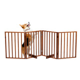 The Wooden Dog Fence Brown 23843771