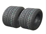Set of 4 205/50-10 4PR Street & Turf Golf Cart Tires Tubeless 250 50 10 55006370