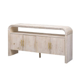 ZUN U_STYLE Elegant Console Table with Treated Fir Veneer,Suitable For Entryway, Hallway, Living Room, N711P216233A