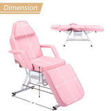 Massage Salon Tattoo Chair with Two Trays Esthetician Bed with Hydraulic Stool,Multi-Purpose W1422132168