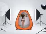 1-2 Person Portable Pop Up Toilet Shower Tent Changing Room Dressing Tent Camping Shelter Orange 11685588