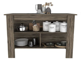 Brooklyn Kitchen Island, Three Concealed Shelves B128P148881