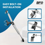 BFO Dual Steering Stabilizer for Jeep Wrangler JK JKU 2007-2018 2" Lift Kit 97144602 49979272