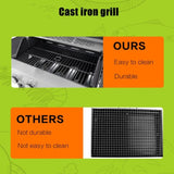 Propane Grill 4 Burner Barbecue Grill Stainless Steel Gas Grill with Side Burner, 46,500 BTU Outdoor W3212P279748