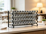 Spice Rack Organizer for Cabinet , Seasoning Organizer Set with 36 Jars, Labels & Funnel 34182595