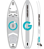 ZUN Inflatable Stand Up Paddle Board 11'x34"x6" With Accessories 65874133