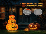 5ft Halloween Collapsible Pumpkin Decorations 100 LED Lights 42040861