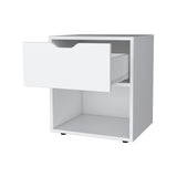 White Elegant Drawer Nightstand B062P175058